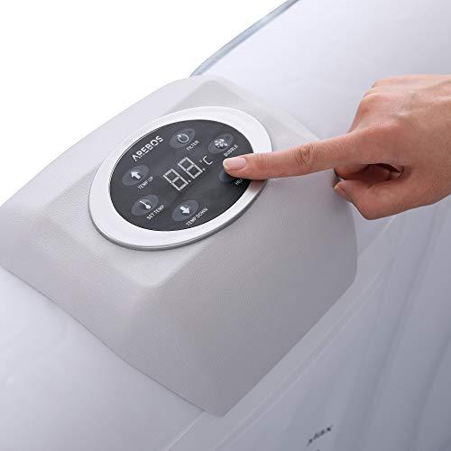 Consola de control del Spa Piscina In-Outdoor Whirlpool Inflable. Bienestar con Calefacción y Masaje. AREBOS