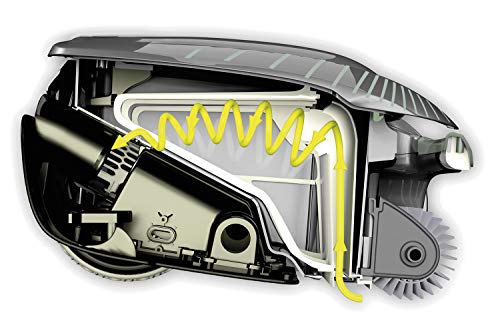 Corte transversal con flujo de paso del agua del Limpiafondos Robot Autónomo para Piscina Vortex, Fondo, Paredes, Línea de Agua. AV35050. Zodiac