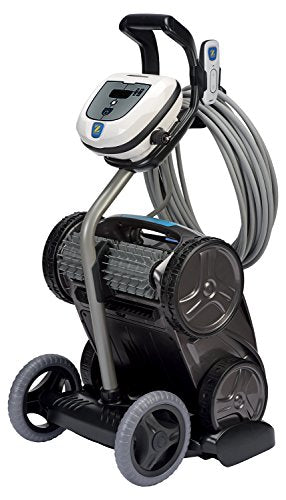 Vista con carro de transporte del Limpiafondos Autónomo para Piscina Vortex, Fondo Paredes Línea de Agua. OV 3505. WR000152. Zodiac