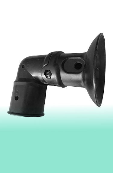 Surtido de repuestos para sombrilla excéntrica: codo unión con lona de sombrilla excéntrica Rjsqaqe sobre fondo blanco y verde