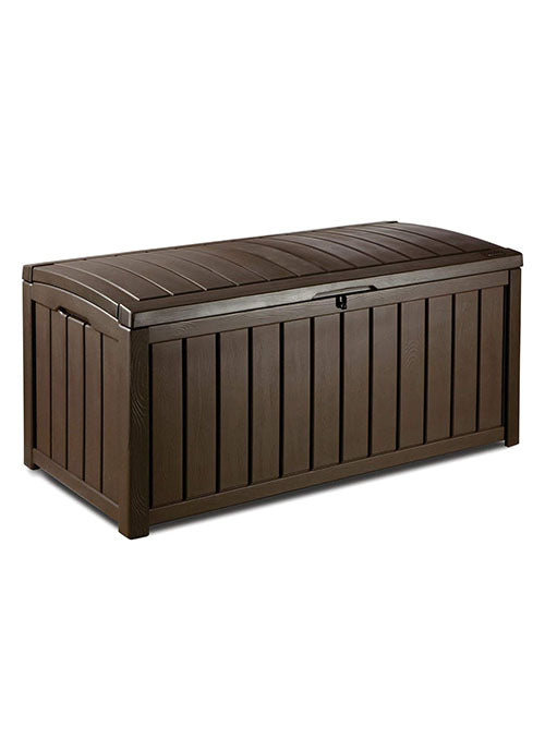 Arcón de exterior asiento de 2 personas Glenwood de 390 litros de Keter