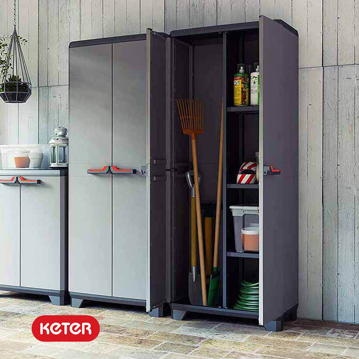 Armario escobero Keter Stilo