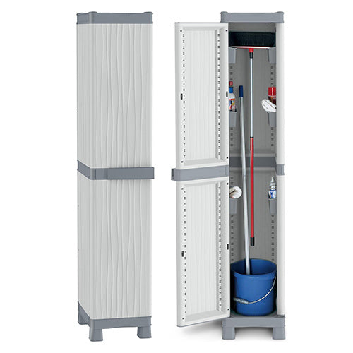 Armario alto escobero de 1 modulo Terry
