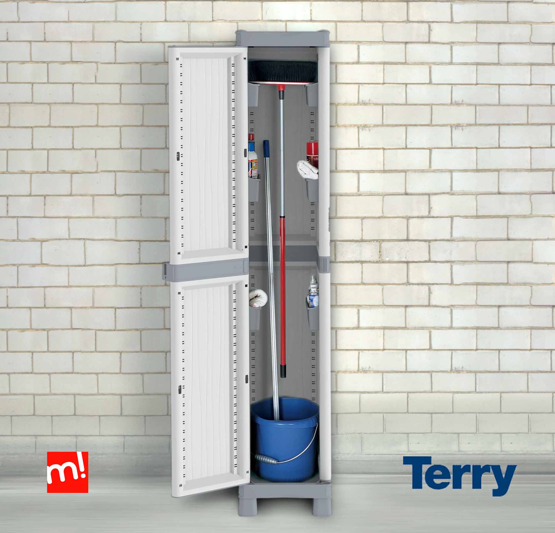 Armario escobero Terry Base 2350