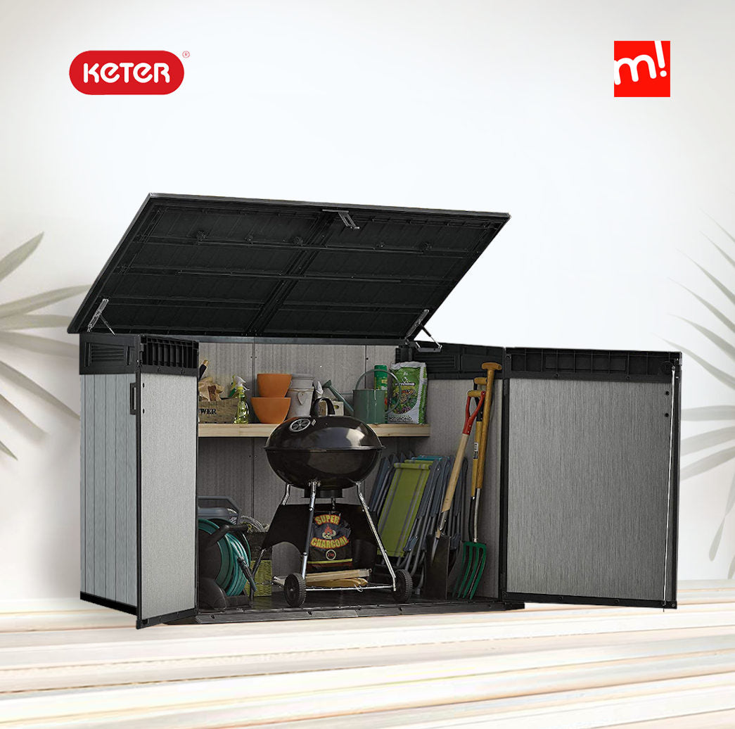 Cobertizo grande tamaño para bicicletas Keter Grande Store
