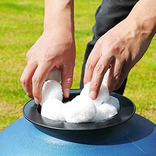 Detalle de Depuradora 10200 l/h Bomba de Filtro de Arena con válvula con 4 Funciones Filtro de Agua para Piscina. Azul y Negro Monzana| maxjardin