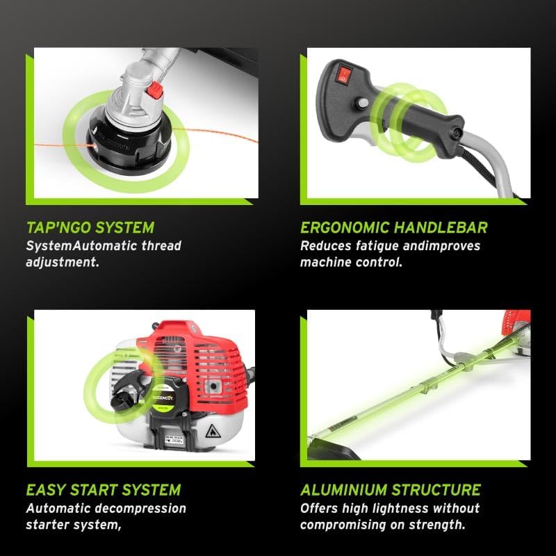 4 características principales de la Desbrozadora Greencut 