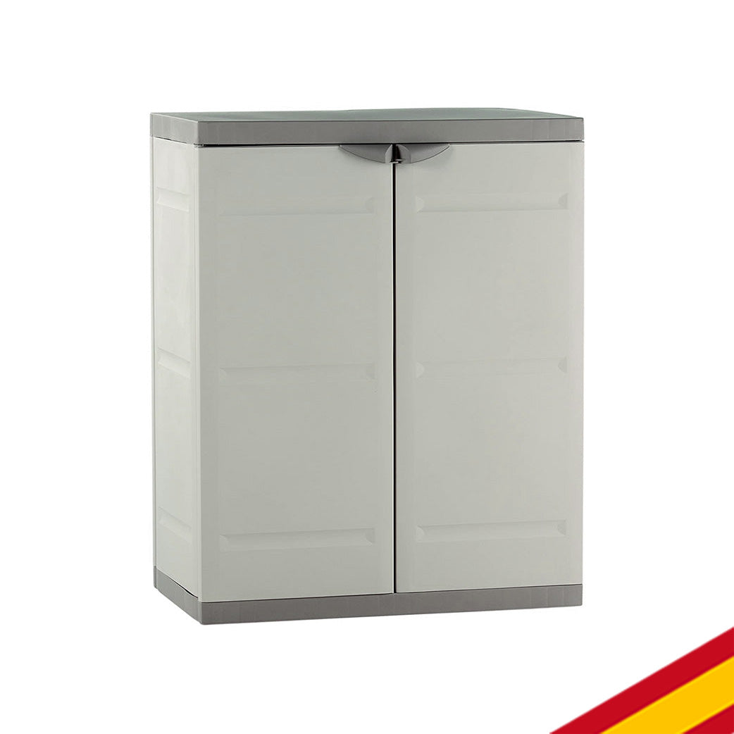 Armario bajo de Resina 2 Puertas plastek 88 x 70 x 44 cm. M282968. Plastiken