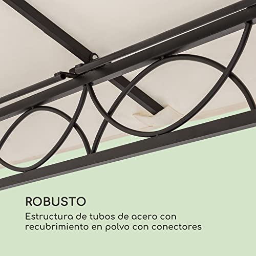 Detalle de parte superior de estructura robusta del Pabellón Blumfeldt Muy decorativo | maxjardin