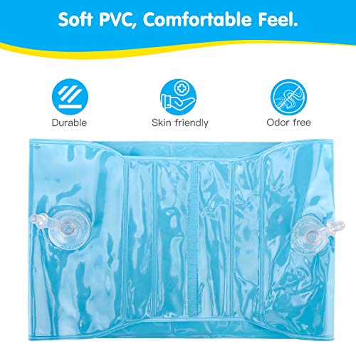 HeySplash Banda de Brazo Inflatable para Niños, Mangas de Flotación Flotadores de PVC Tubo de Agua de Natación Flotadores de Brazo Lindo para Natación, Recreacion Acuatica - Unicornio | maxjardin