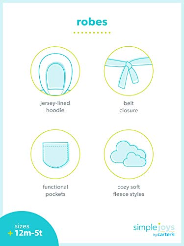 albornoz-carters-simple-joys-capucha-rosa-unicornio-12-24-meses-3