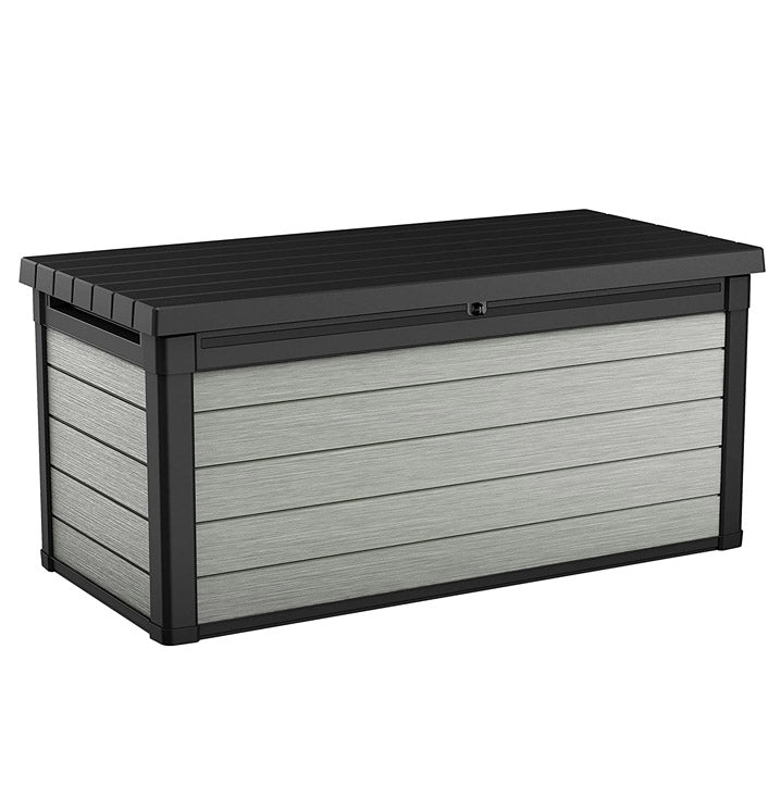 Arcón de Patio exterior Denali 150, 570 litros, gris, 151.7 x 72.5 x 70 cm. Keter | maxjardin