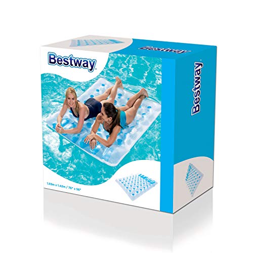 Colchoneta Hinchable doble 193x142 cm. Packaging. 43055 Bestway 