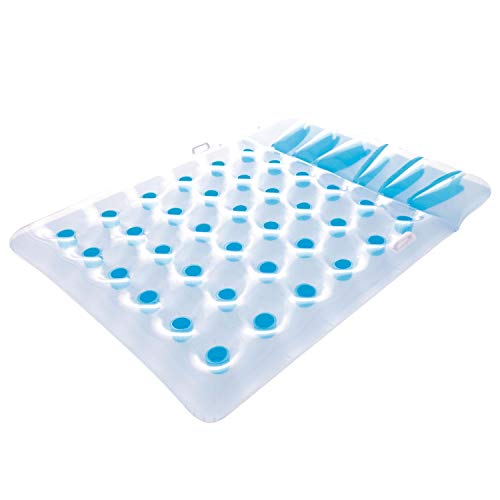 Colchoneta Hinchable doble 193x142 cm. Vista general. 43055 Bestway 