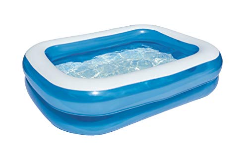 Piscina Hinchable Infantil Blue Rectangular 201x150x51 cm. Vista general. 54005 -  Bestway