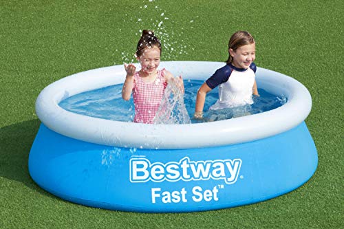 Hinchable Infantil Fast Set Mi Primera 183x51cm, Azul, 1.83m x 51cm 【8.124 litros】