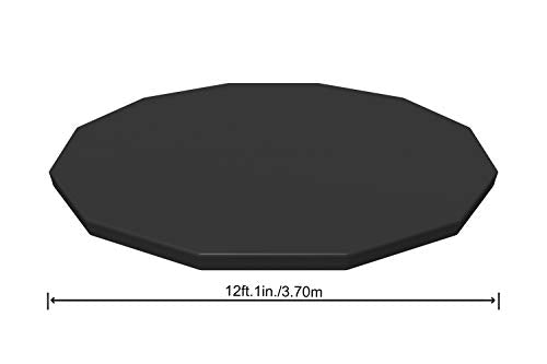 Cobertor de piscina para el invierno redonda Ø370 cm Redonda. Medidas. Medidas. 58037 - Bestway | maxjardin