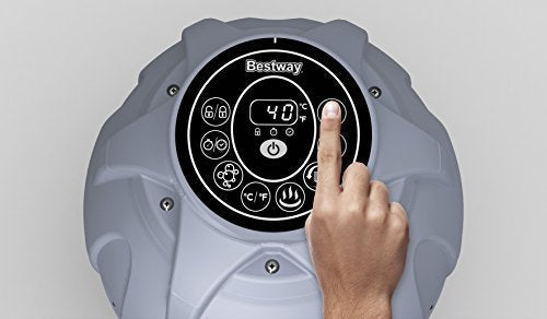 Consola de mando del Spa Bestway Miami 54123 Lay Z Hinchable para 2-4 Personas. Bestway