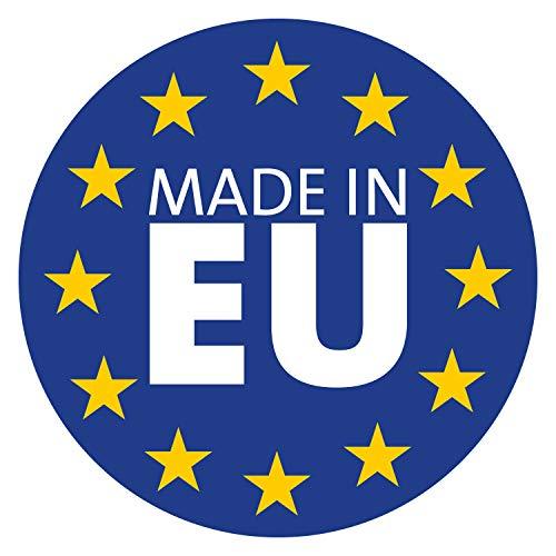 Hecho en Europa Cojines para Muebles de jardín XLuna Lounge sillas de Mimbre de Exterior Asiento Grueso Acolchado Aprox. 40x40x10 cm Gris Grafito. Made in UE. Beautissu | maxjardin