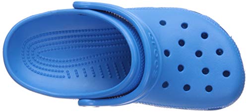 Vista cenital de Zuecos Unisex Niños, Ocean, 25/26 EU. Classic Clog K, Crocs 