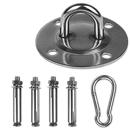 Soporte de techo para saco de boxeo con ganchos de fijación para pared, entrenamiento, suspensión o hamaca. EisEyen