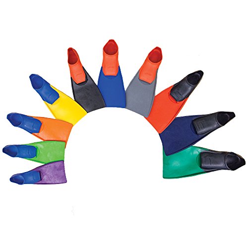 Finis Long Floating Fin 9-11 Black/Red (Euro 42-44), Unisex-Adult, Negro/Rojo, XL-EU42-44