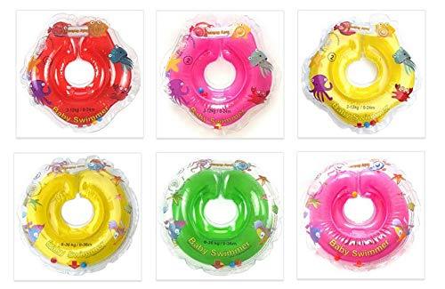Flotador de Cuello para bebé (Tallas 3 – 12 kg (0 – 24 Meses) TÜV GS natación Verde | maxjardin