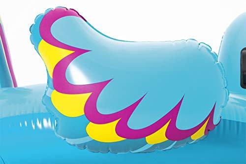  Flotador gigante de Tucán Hinchable 207x150 cm. Detalle del ala. 41126  Bestway 