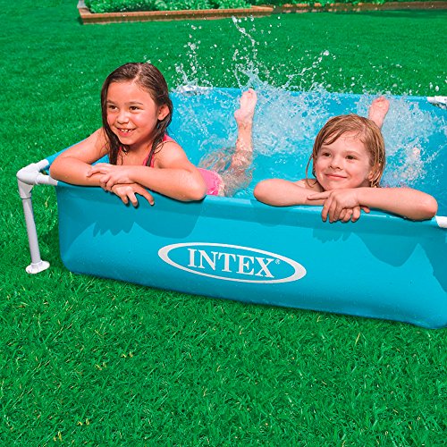 Piscina desmontable para niños mini small frame 122 x 30 cm, 【342 litros】 57173NP - Intex