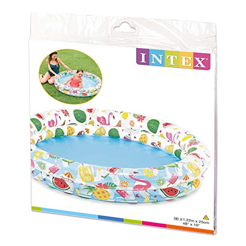 Piscina hinchable 2 aros, 150 litros, 122 x 25 cm. 59421NP Intex