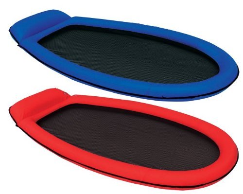 Alfombrillas de malla Unisex, colores surtidos verde, azul y rojo 1.78 m x 94 cm. Detalle color azul y rojo.  Intex