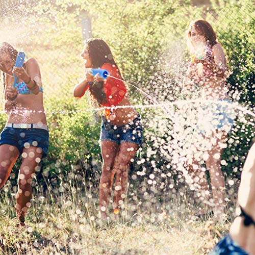 Pistola de Agua de Espuma EVA Infantil para Batalla de Agua en Playa o Piscina (4 piezas - Cuatro Colores) Joylink