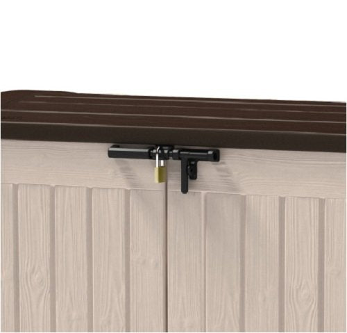 Cobertizo de Jardín Exterior Store It Arc, Capacidad 1200 litros, 146 x 82 x 120 cm. Color topo y beige. Pestillo y cierre  Keter | maxjardin