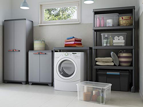armario-keter-stilo-3-baldas-gris-negro-173x68x39cm-3-ambiente-1