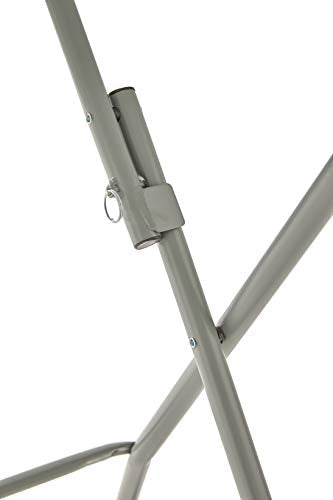 Detalle mecanismo de la Mesa redonda Plegable Multifuncional, Ø80x74cm. Folding R80.  KG KitGarden