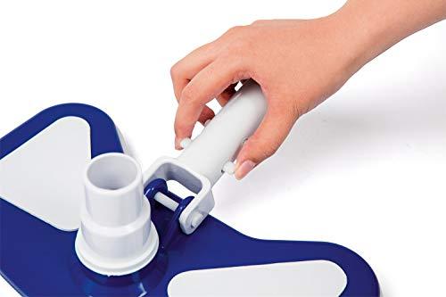 Kit mantenimiento limpiafondos con cesta y pértiga. 8320510. Bestway