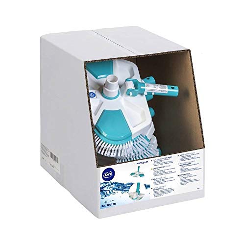 Limpiafondos Manual de Piscina, Ovalado Rotativo. Gre 40017N -packaging