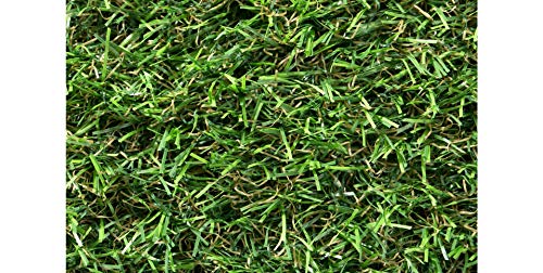 Detalle del Rollo de Césped artificial 2x4metros GUIMARAS - 20mm de altura - alta densidad - calidad profesional - ideal para exteriores, piscinas, terrazas, jardín, ideal mascotas - fácil instalación. LUCATEX