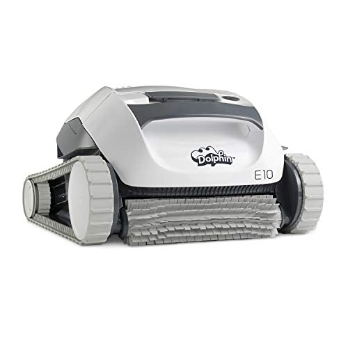 Robot limpiafondos automático E10 portátil, ligero y fácil de limpiar para piscinas elevadas. Dolphin Maytronics