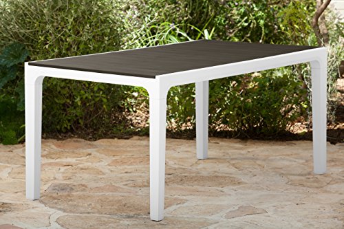 Vista de Mesa de jardín exterior Harmony, Color Beige / topo. Keter