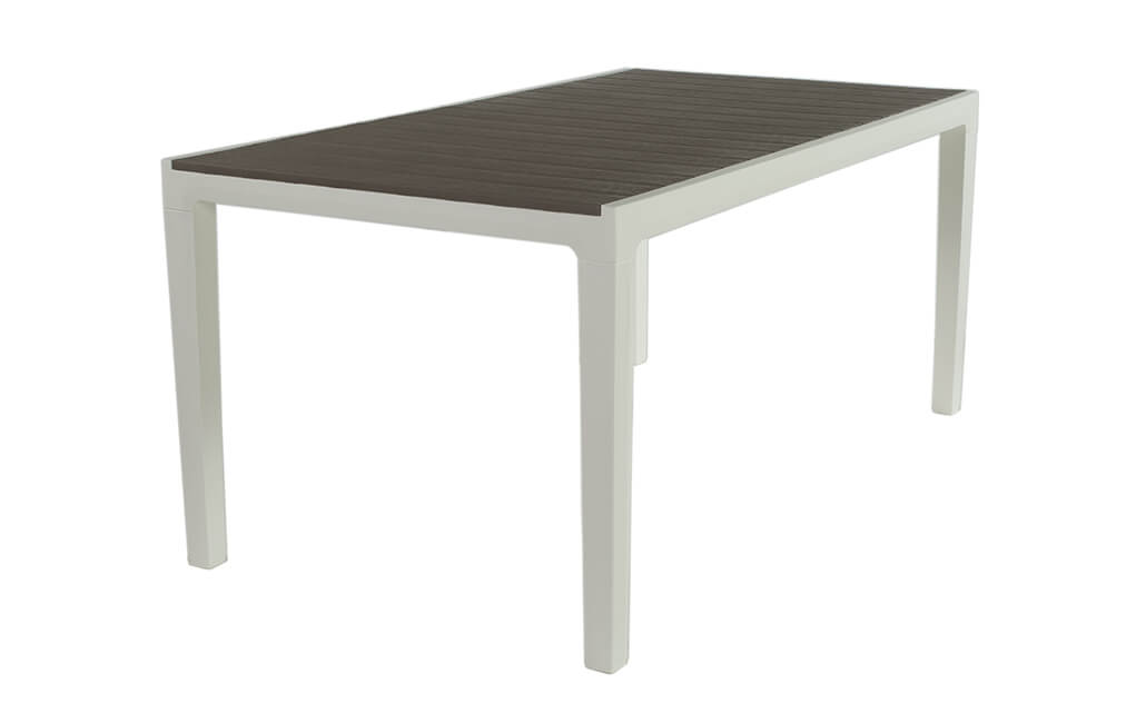 Mesa de jardín exterior Harmony, Color Beige / topo. Keter