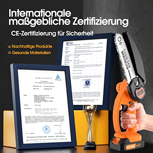 Certificación internacional de la motosierra manual XIAZIR