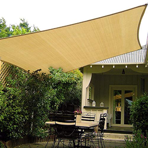 Toldo Vela 2x3 m. Transpirable, Protección UV, color Arena. Haikus