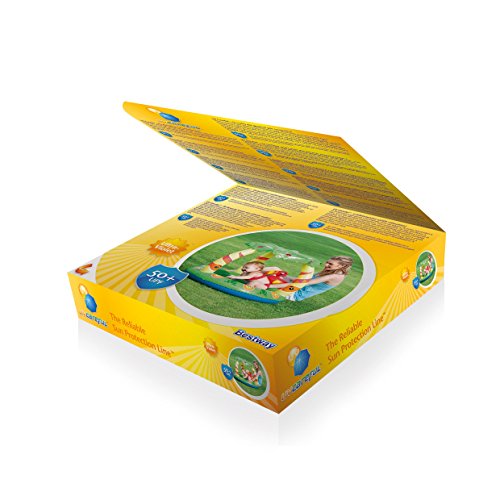 Piscina Hinchable Infantil con Parasol Friendly Jungle. Bestway | maxjardin