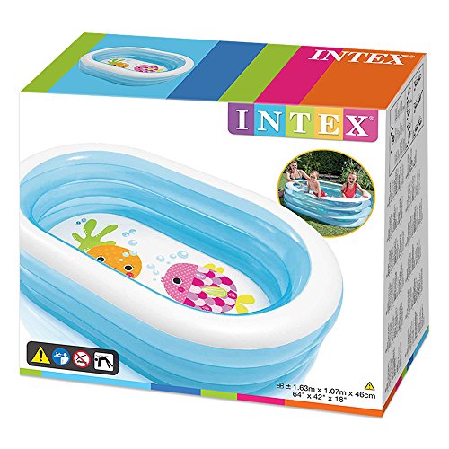 Piscina hinchable infantil de 163 x 107 x 46 cm. Intex 57482np