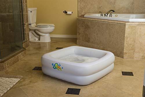 Piscina hinchable infantil bañera bebé 86 x 86 x 25 cm. 51116 - BESTWAY | maxjardin
