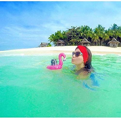 Amaza 15 Piezas Linda & Gran Flotabilidad Posavasos Flotadores Set con 1 Bomba de Aire Libre para Piscina Hot Tub Luau Party | maxjardin