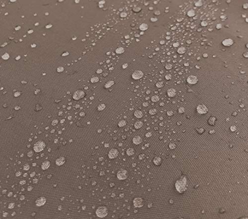 Detalle de la lona resistente al agua del Techo de repuesto para Pabellón de jardín 3x3m Gris-beige. QUICK STAR