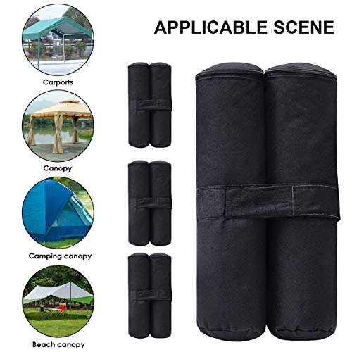 Pack Pesos (x4 pcs) para Carpas Bolsas Pesadas de Arena, Cosido Resistente. RIOGOO