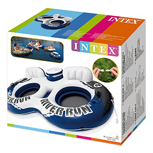 Rueda doble hinchable River Run 2 con nevera 243 x 157 cm. 58837EU - Intex